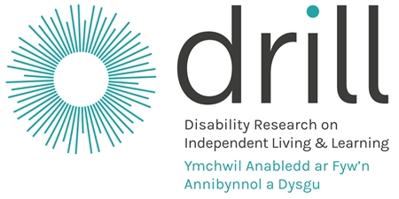 bilingual DRILL logo disability research into independent living and learning