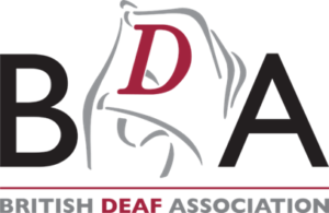 British Deaf Association logo
