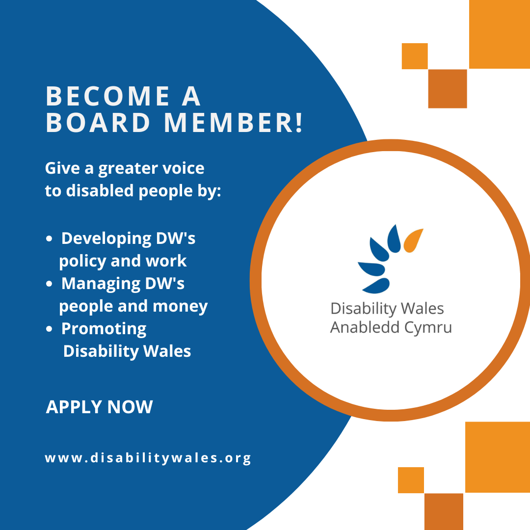 Thumbnail Image for Become a Disability Wales Board Member